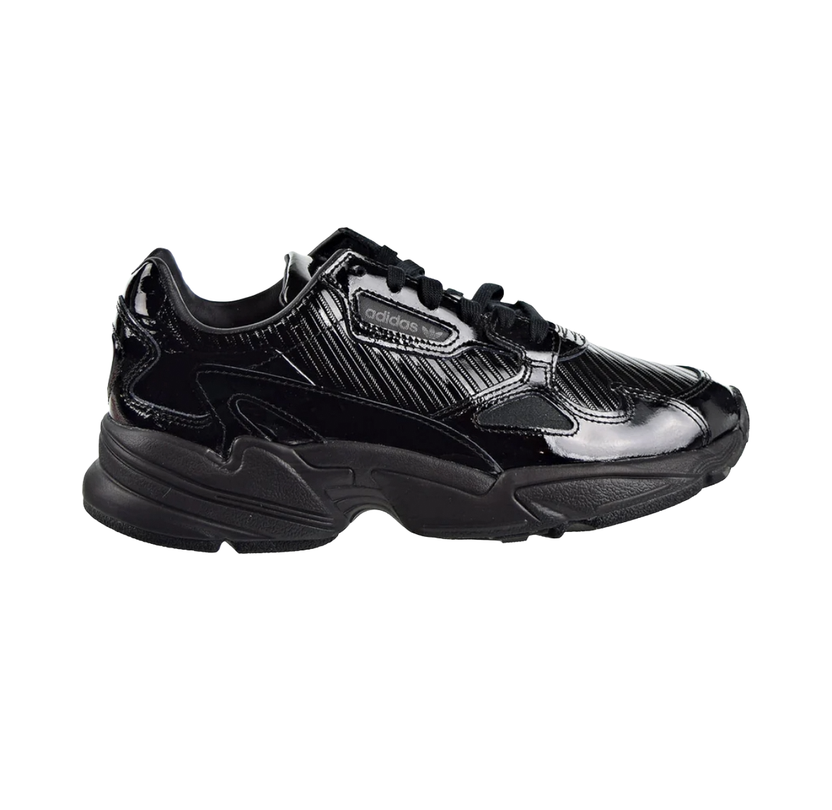 Adidas Falcon Women’s Core Patent|Black|Size: 7