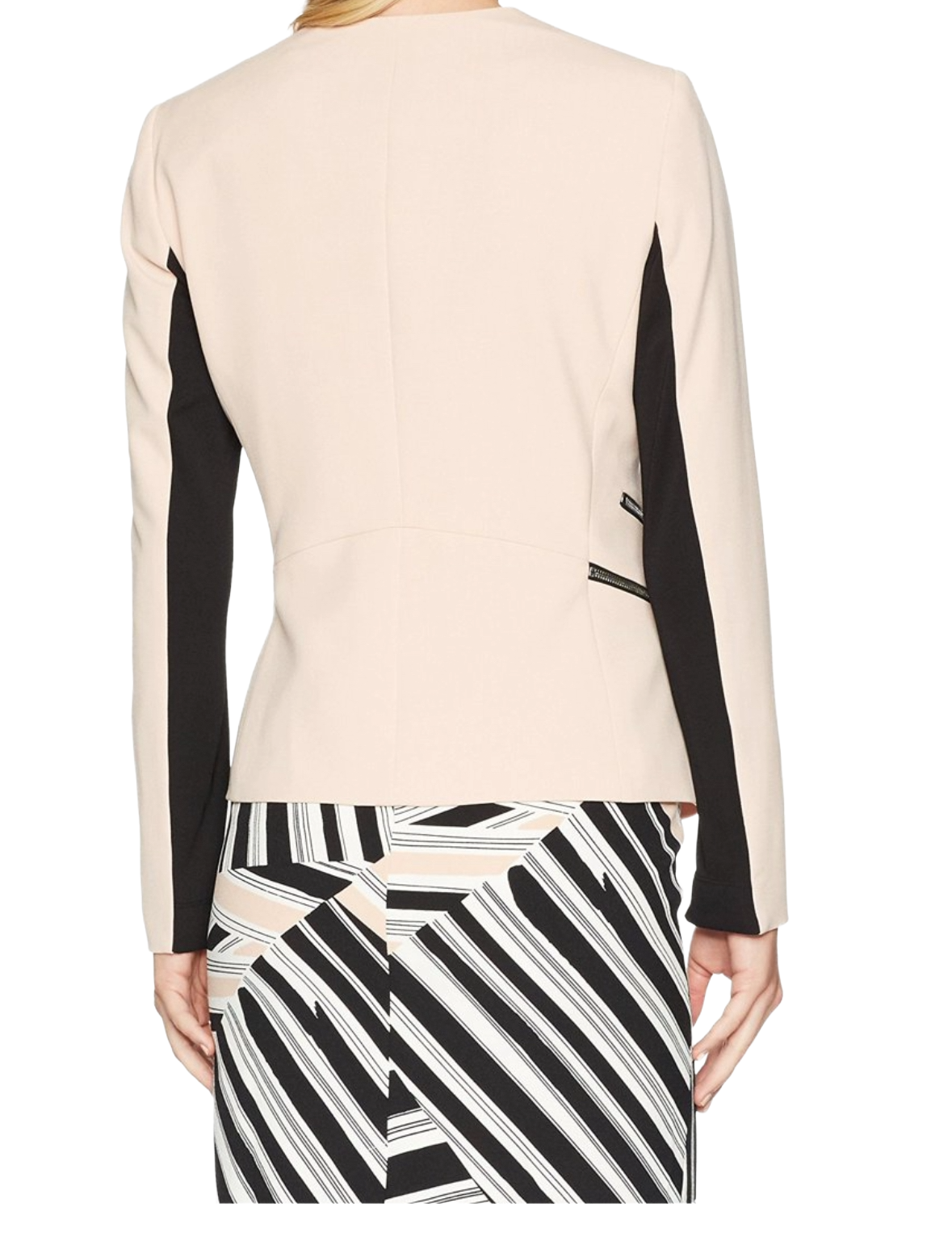 NINE WEST Womens New 1023 Pink Blazer Wear To Work Jacket 4 B+B, Size: 14W