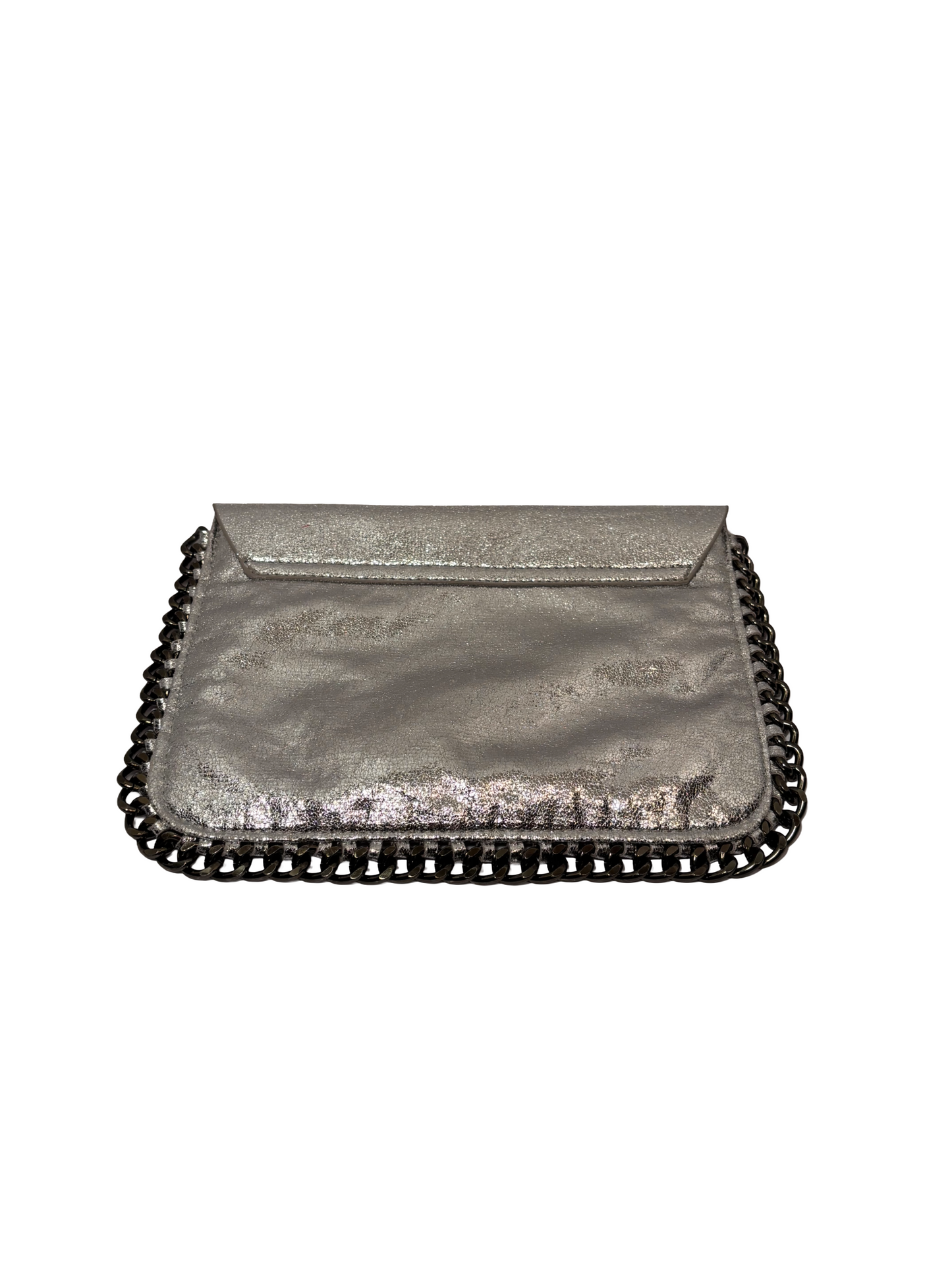 Silver Purse, Versatile, Clutch/Crossbody