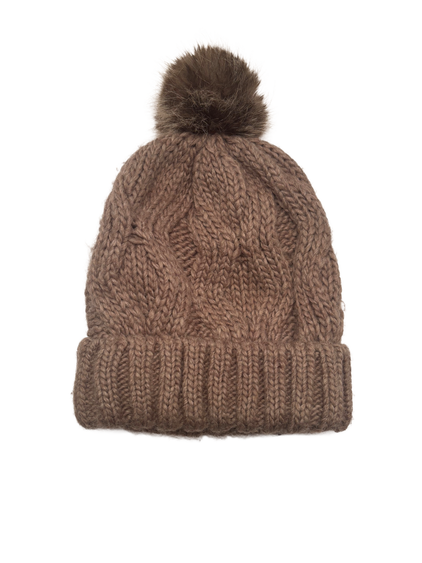 H&M Knit Pom Hat|Beige