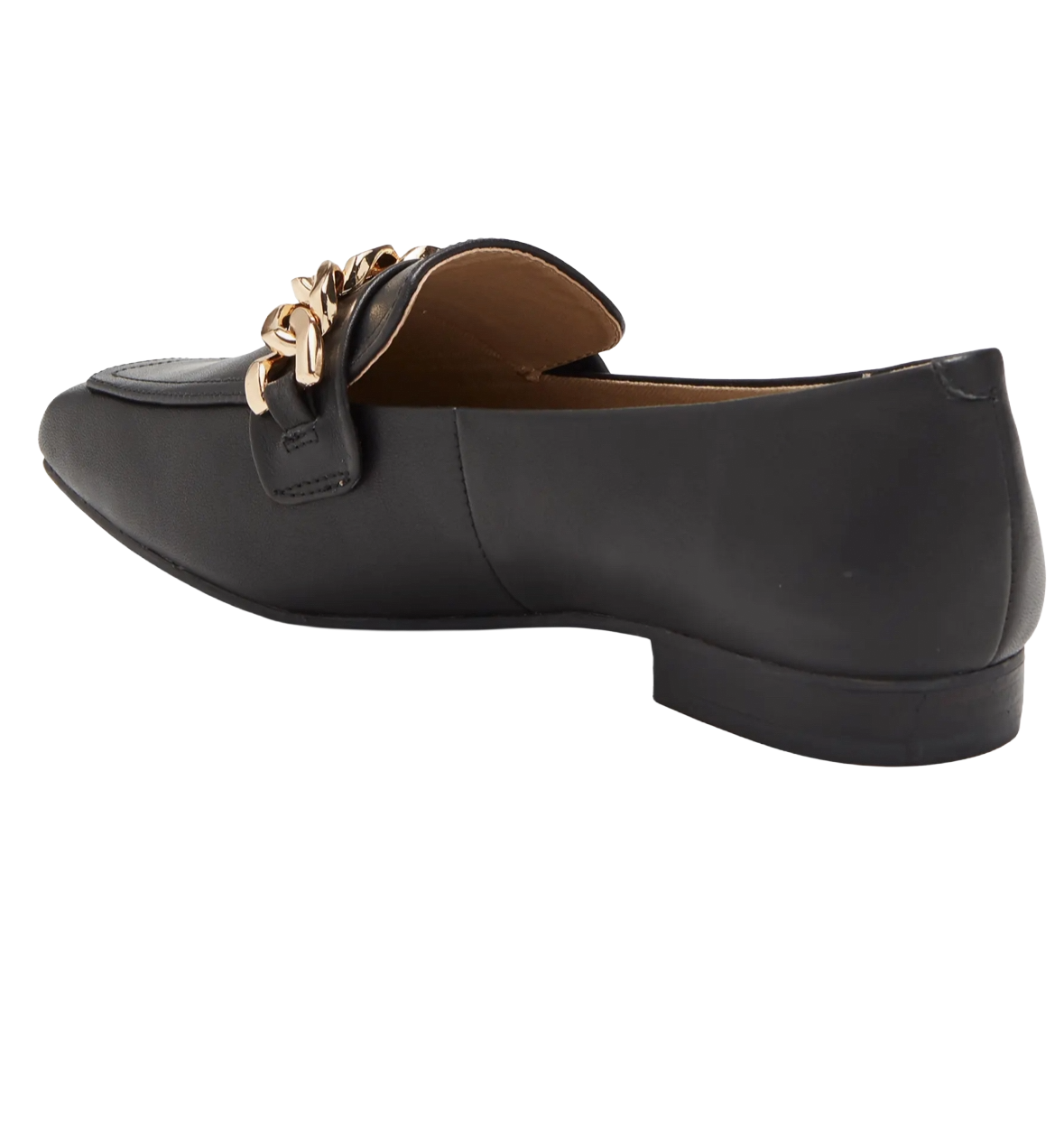 Steve Madden Rylnn Chain Loafer|Black|Size:9.5