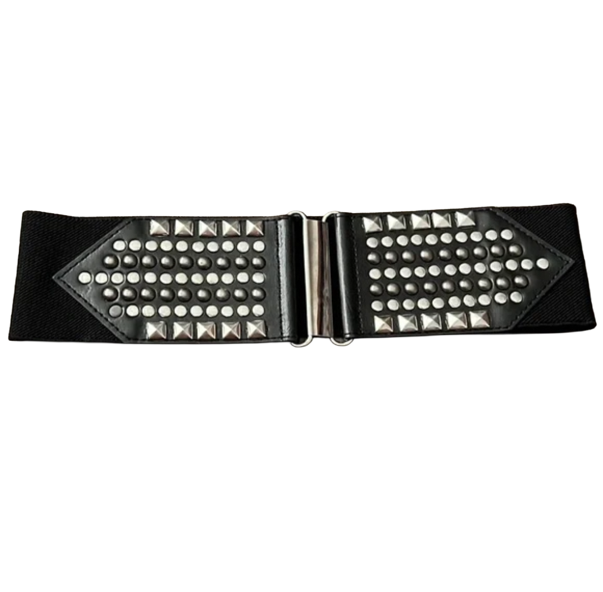 Stud Waist Belt, Black,