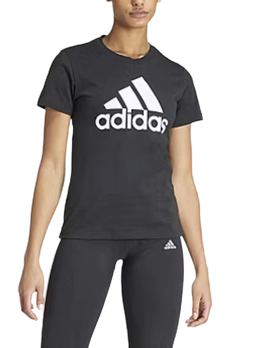 Adidas Black Printed T-Shirt, Size: Large