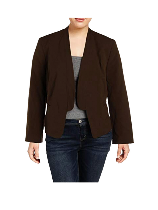 Nine West Women’s Plus Size Bi Stretch Jacket| Size: 16
