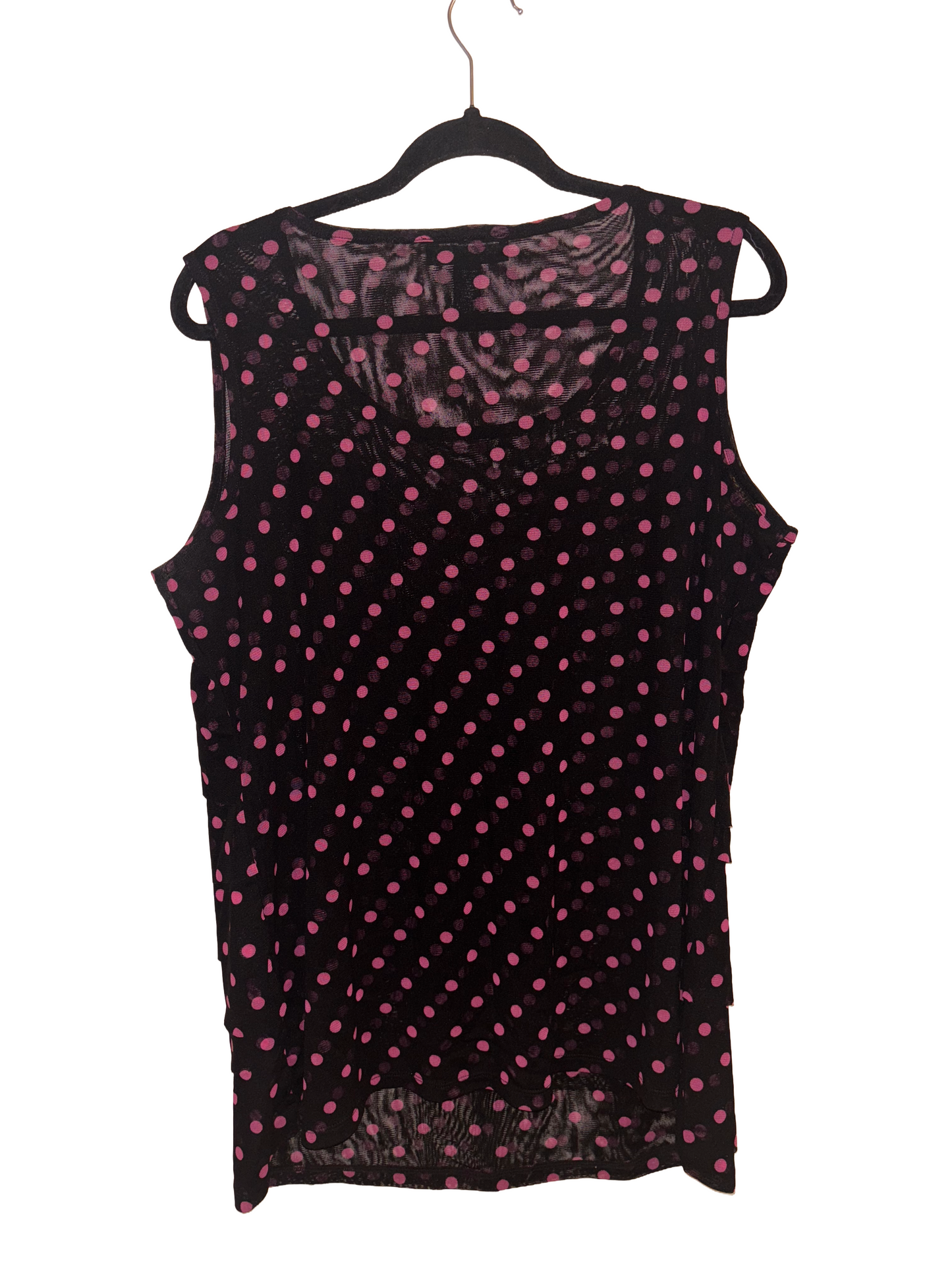 INC Pink Polka Dot Blouse| Size: 1X